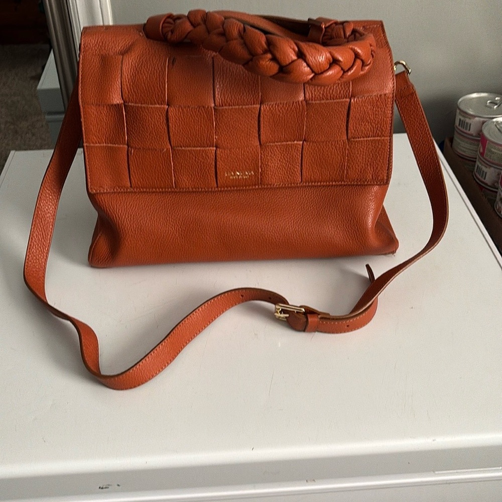 Lia Numa Made in Italy leather unique purse
